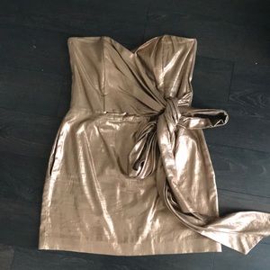 French Connection Copper mini dress
